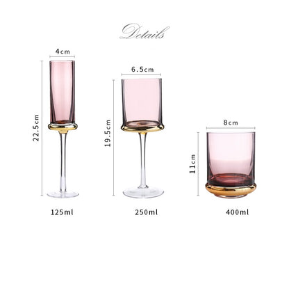 Glass of Wine, Champagne or Glass Murthen (3 Models)