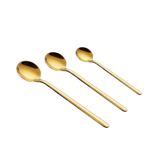Long Stainless Steel Spoon Gilgen (3 Colors)