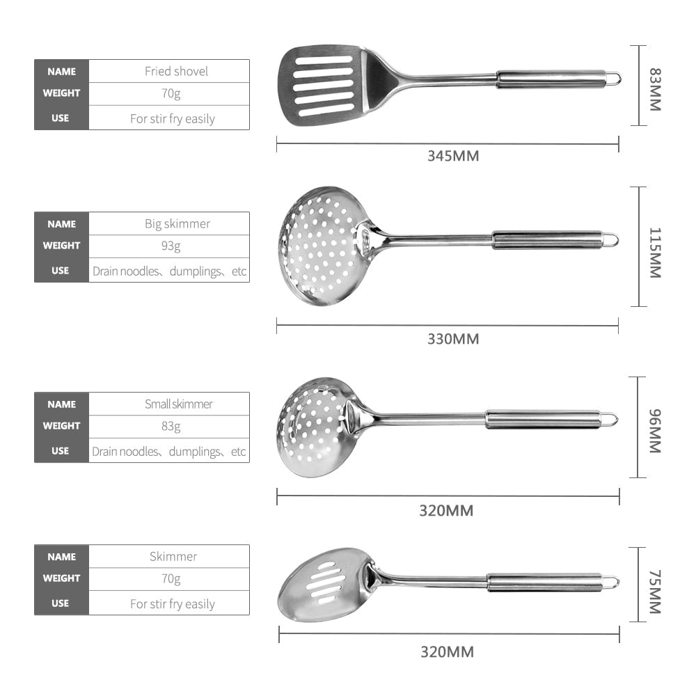 Stainless Steel Cooking Tools Set Mark