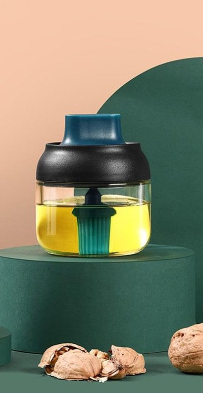 Glass Jars For Oils Wielka