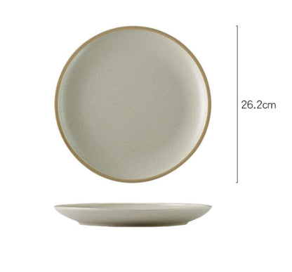 Ceramic Plates Clovelly (3 Colors and 2 Sizes)