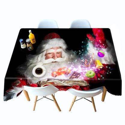 3D Christmas Tablecloth Ouse (6 Styles)