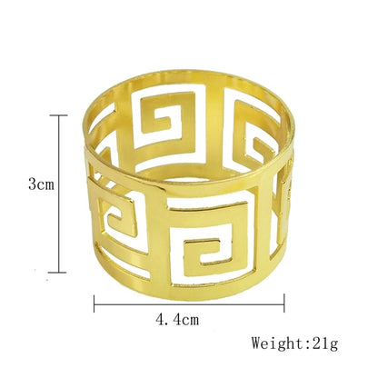 Napkin Rings Set Plymouth (2 Colors)