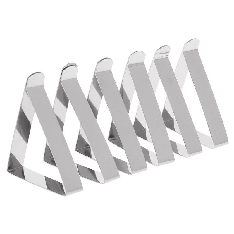 Stainless Steel Tablecloth Clip Set Corfe