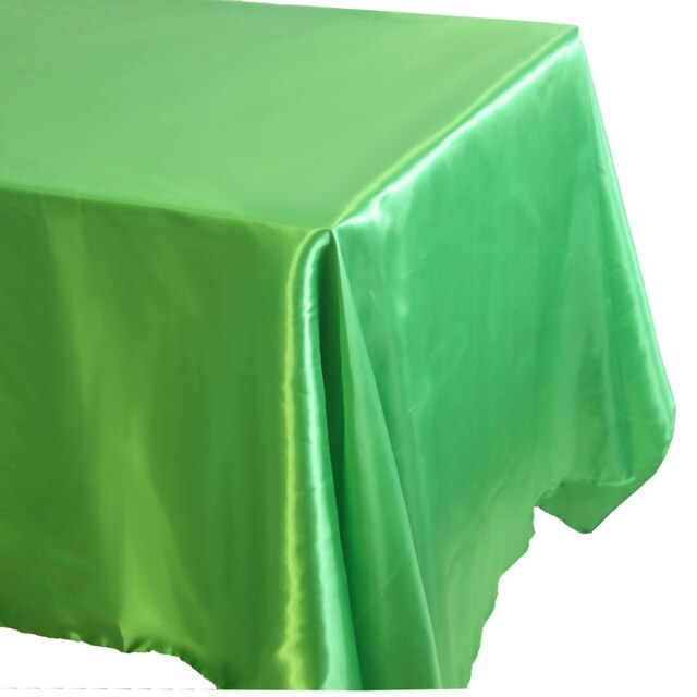 Rectangle Satin Tablecloth Wolford (16 Colors and 5 Sizes)