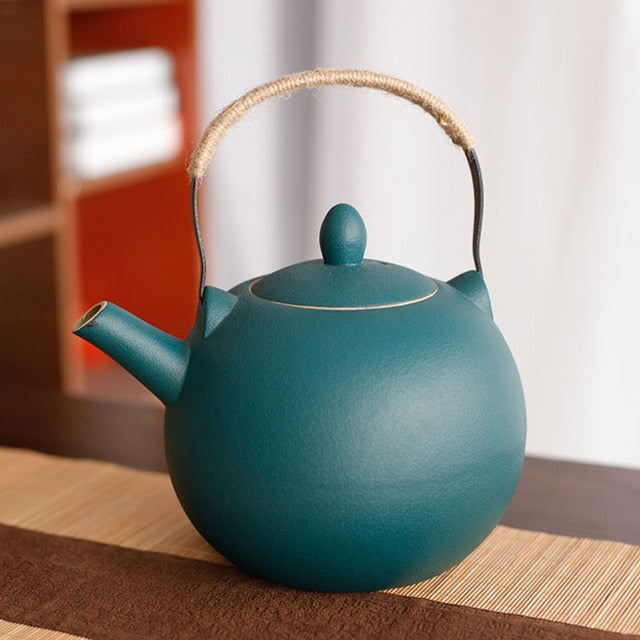 Ceramic Teapot with Filter Nuka (3 Colors)