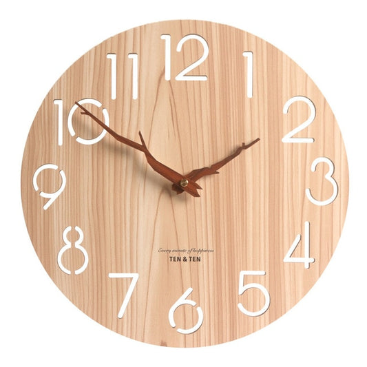 Wooden Wall Clock Pooh (2 Colors)