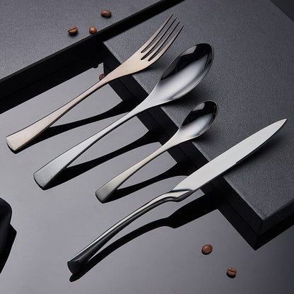 Stainless Steel Cutlery Dinnerware Set Denali (6 Colors)