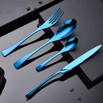 Stainless Steel Cutlery Dinnerware Set Denali (6 Colors)