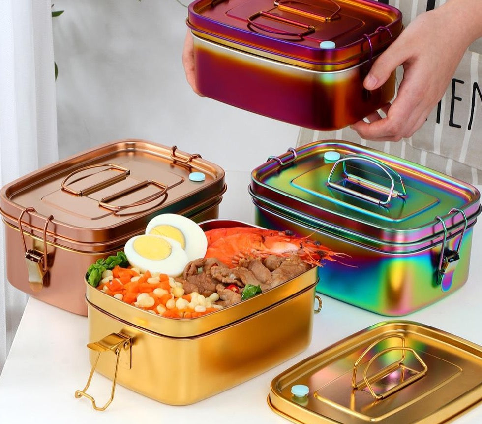 Stainless Steel Food Container Wey (5 Colors)