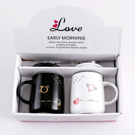 Valentinstagsbecher -Set Charles