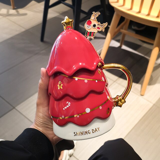 Christmas Coffee Mug Racza (3 Colors)