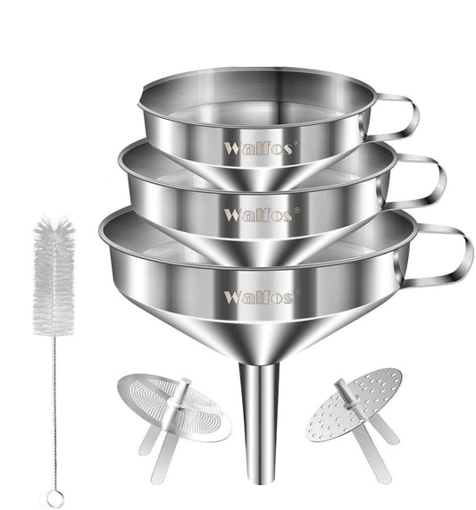 Stainless Steel Funnel Kitchen Set Agassi