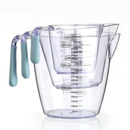Plastic Measuring Cups Set Walker (3 Sizes)