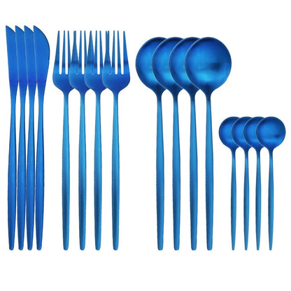 Stainless Steel Cutlery Set Banyoles (11 Colors)