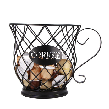Coffee Capsule Storage Basket Fleming (2 Colors)