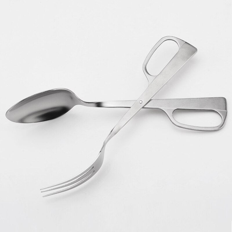 Stainless Steel Salad Tongs Obidos