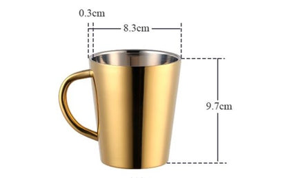 Stainless Steel Coffee Mug Forth (8 Colors)