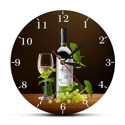 Wall Clock Wine (2 Models)
