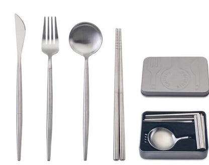 Portable Cutlery Tableware Set Feale (8 Colors)