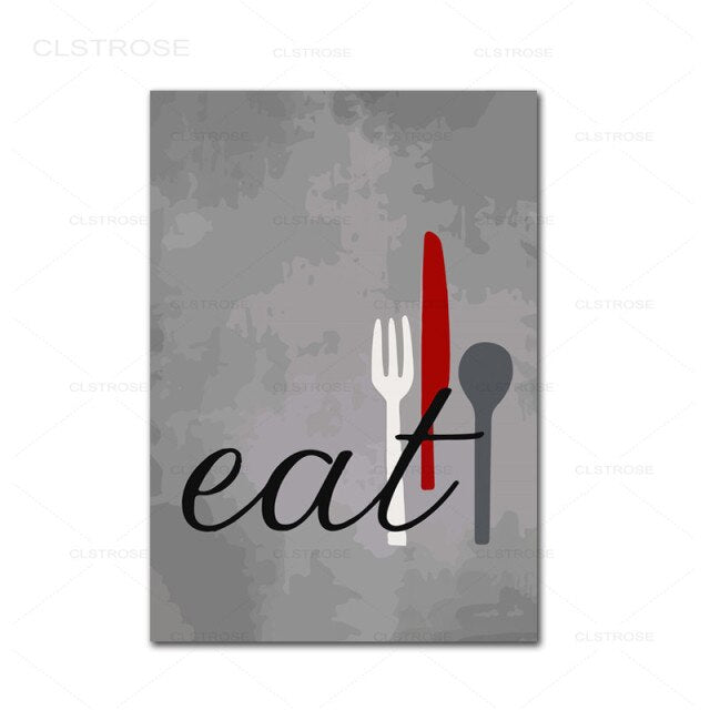 Kitchen Canvas Paul (3 Models and 2 Sizes)