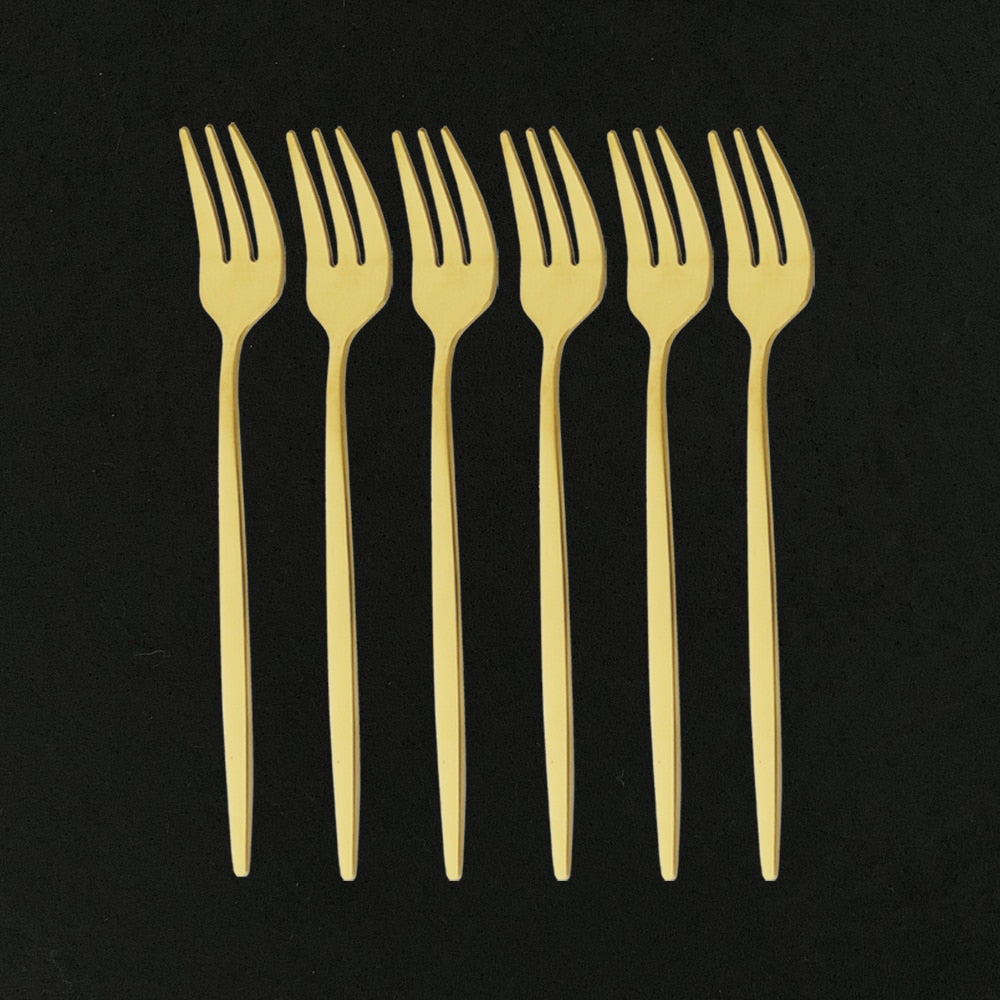 Stainless Steel Tea Fork Coille (6 Colors)