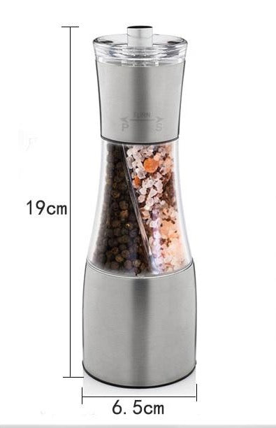 2 In 1 Stainless Steel Grinder Jessica