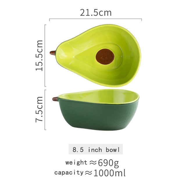 Ceramic Avocado Bowl Charles (2 Sizes)