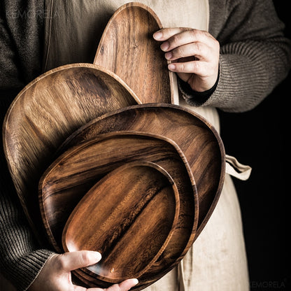 Wood Plates Set Goya