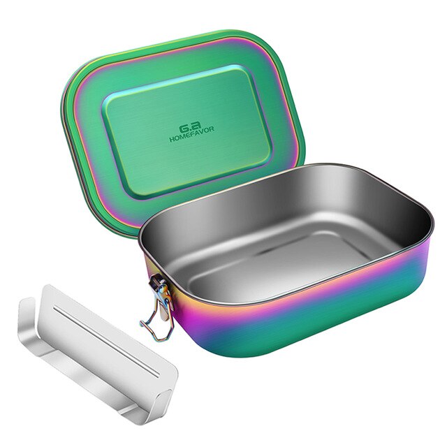 Rainbow Lunch Box Food Greylock