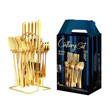 Elegant 24Pcs Cutlery Set Colorado (8 Colors)
