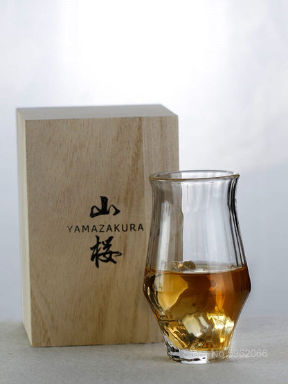 Japanese Niche Whisky Glass Leaf