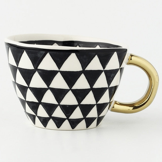 Geometric Ceramic Mug Devi (12 Models)