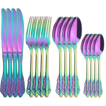 Stainless Steel Cutlery Set Onega (5 Colors)