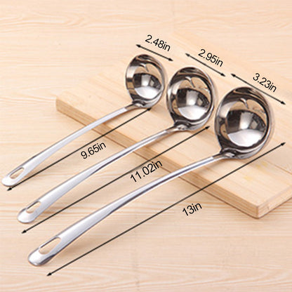 Stainless Steel Long Handle Spoon Eyre (3 Sizes)