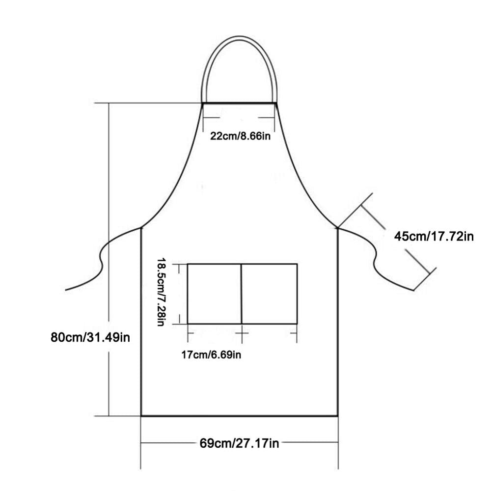 Waterproof Apron With Pockets Teide (5 Colors)