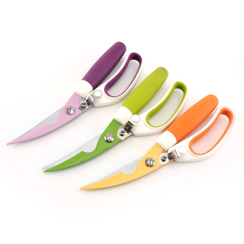 Stainless Steel Kitchen Scissors Saser (3 Colors)