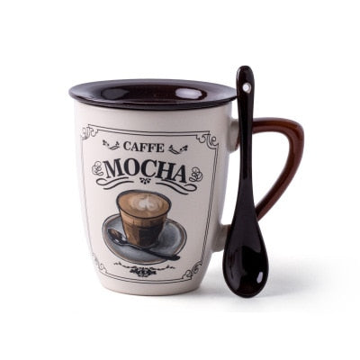 Coffee Ceramics Mug Cho (4 Models)