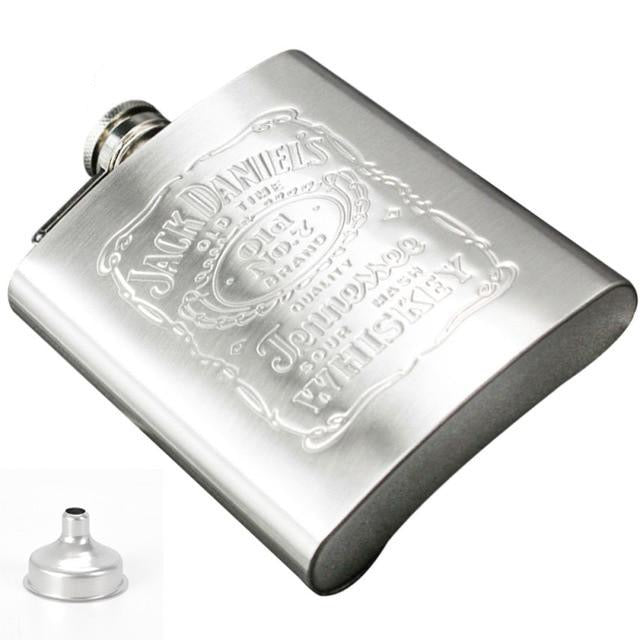 Edelstahlkolben Jack Daniels