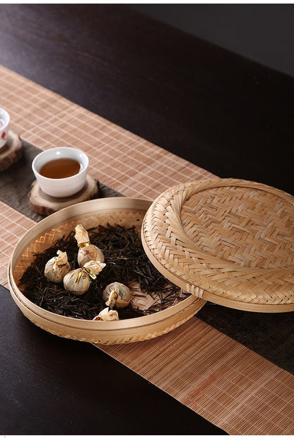 Cesta de almacenamiento de té Aldecoa (3 diámetros)