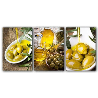 Olive Oil Canvas Set Jaen (3 Sizes)