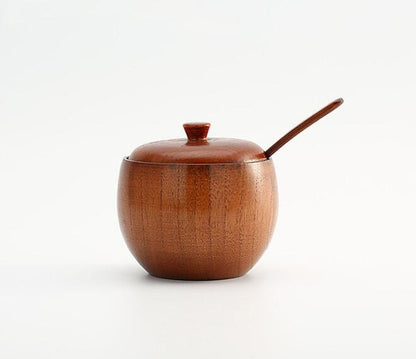 Wooden Sugar Bowl Colmar