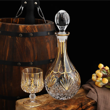 Wine Decanter with Glass Goblets Teviot
