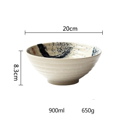 Japanese Soup Bowls Como (2 Sizes and 4 Colors)