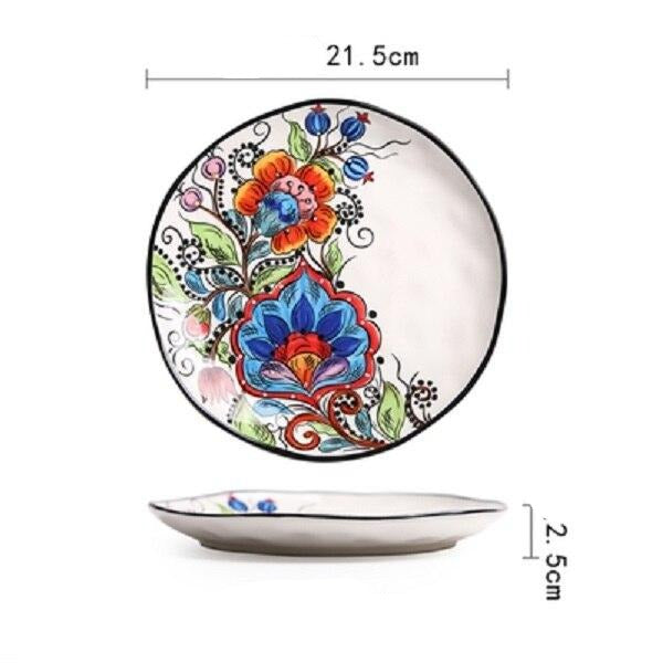 Design Ceramic Plate Vienna