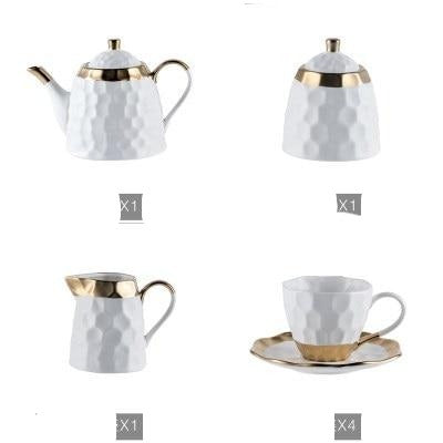 Ceramic Cup and Plate Set Oxford (2 Colors)