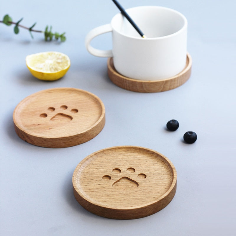 Cat Footprint Coaster Chullo (2 Models)