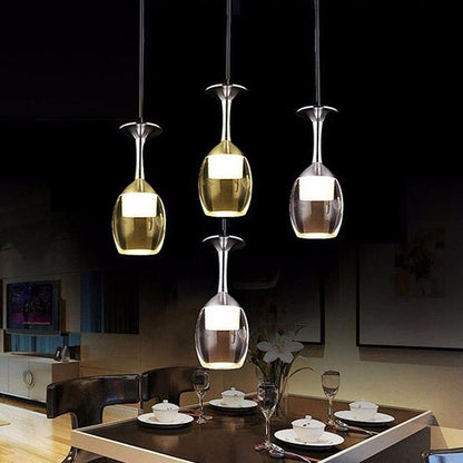 Wine Glass Pendant Lamp Sagitario (2 Models)