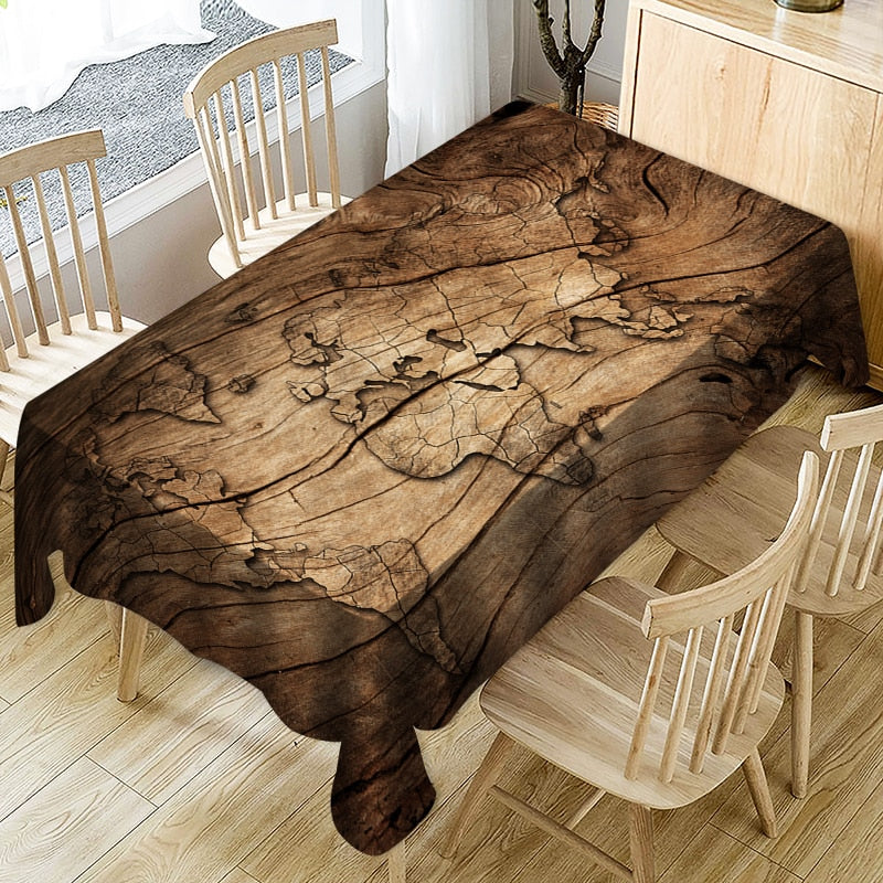 Rectangular or Round  Waterproof Tablecloth Bradford (3 Sizes)