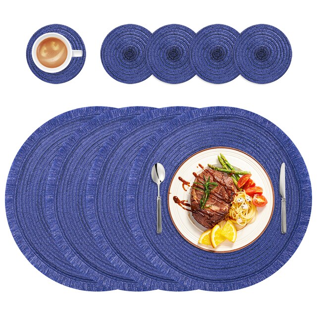 Round Weaving Placemat Claude